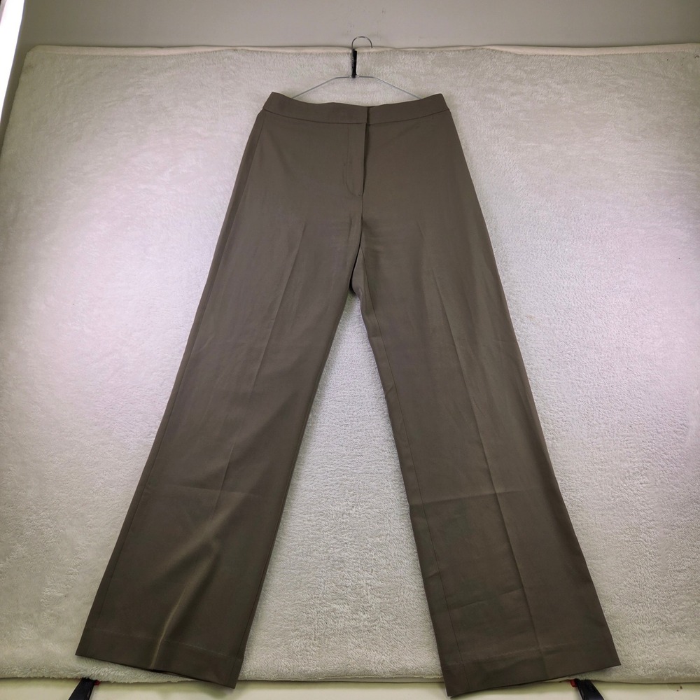 HM Brown Wide Leg High Waist Dress Pants Trousers US 6 EUR 38